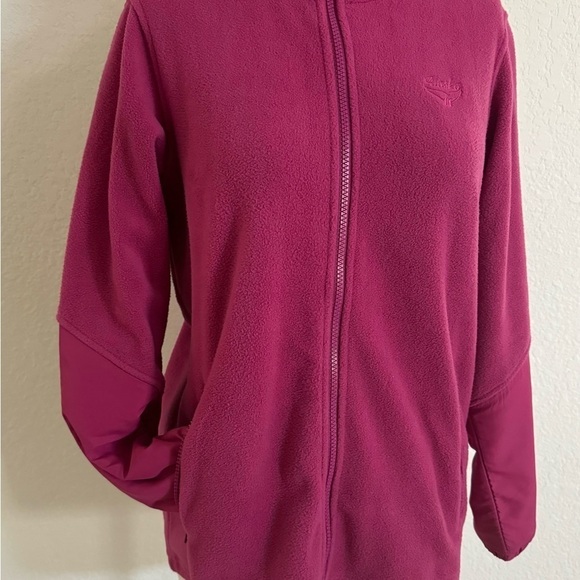 Alaska Unisex Pink Fuchsia Hooded Outdoors Sweatshirt Size‎ Small NWT - Picture 3 of 14